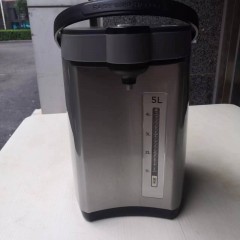 美的(Midea) 电热水瓶热水壶电水壶304不锈钢水壶热水瓶5L六段智能温控电水壶烧水壶E505