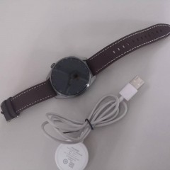 华为（HUAWEI）WATCH 3 Pro 运动智能手表鸿蒙HarmonyOS 时尚款Classic 钛灰色棕色真皮表带灰色