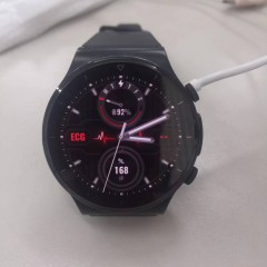 HUAWEI Watch GT2 Pro ECG 铂黑 全智能手表 男女运动手表 电话手表 血氧心率监测