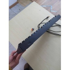 佐赫ZH980黑透蜘蛛网机械键盘有线蓝牙客制成品键盘