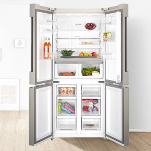 Bosch/博世KFN86AA66C 十字玻璃门风冷维他零度 家用大容量冰箱